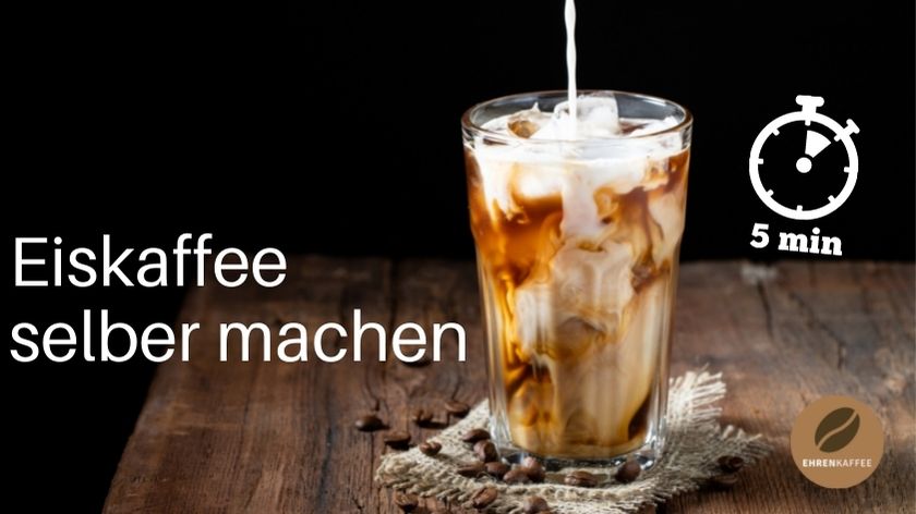 Eiskaffee selber machen in 5 min